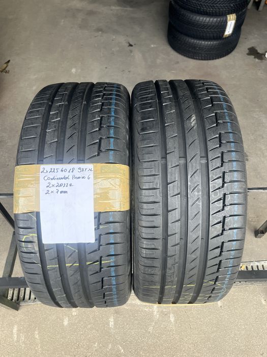 225/40/18 Continental Premium Contact 6 7mm