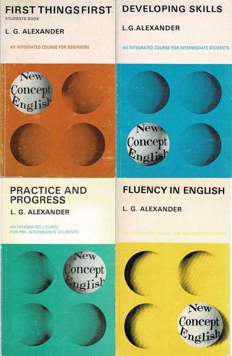 New Concept English 1-4 L. G. Alexander komplet
