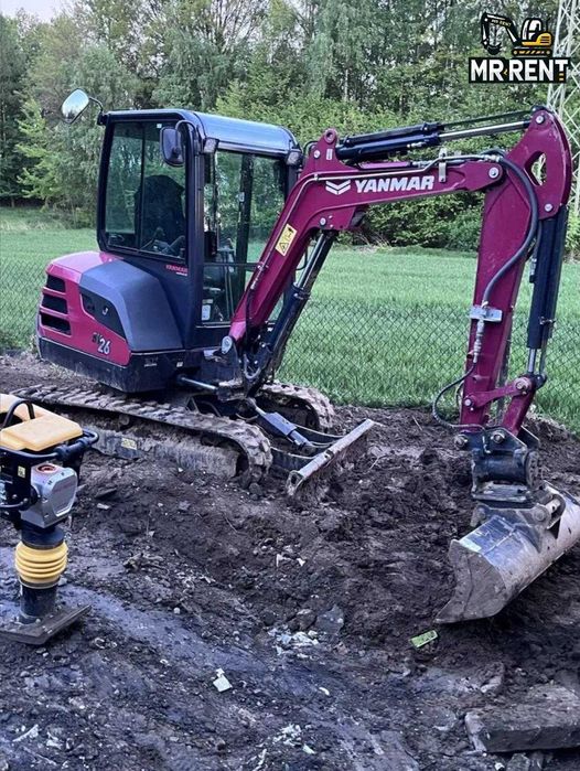 Minikoparka bez operatora-Wynajem-dowóz pod wskazany adres!