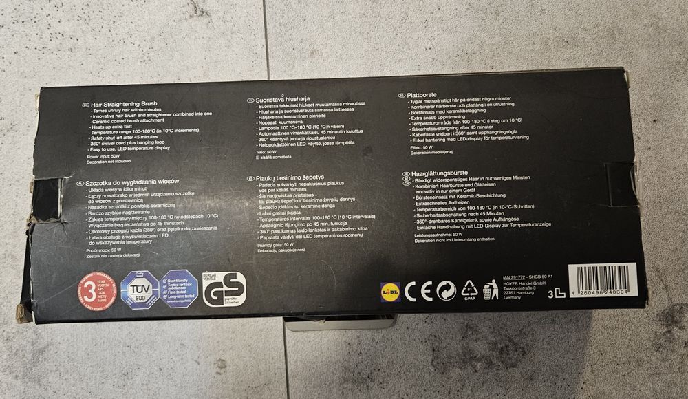 Szczotka elektryczna do włosów