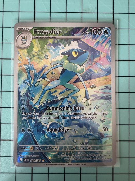 Pokemon Frokie - Frogadier - Greninja