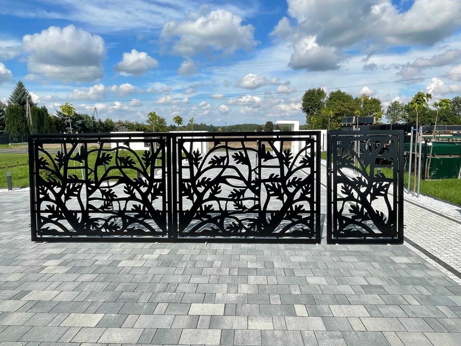 Brama + Furtka z profila 80x20 Ocynk +Ral Producent