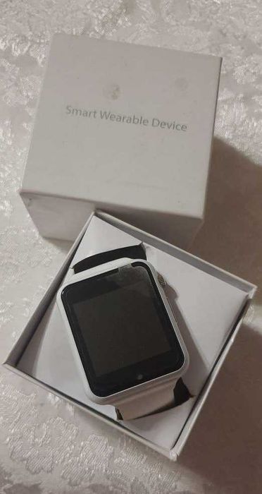 Смарт часы Smart G11 White белые рабочие смарт годинник