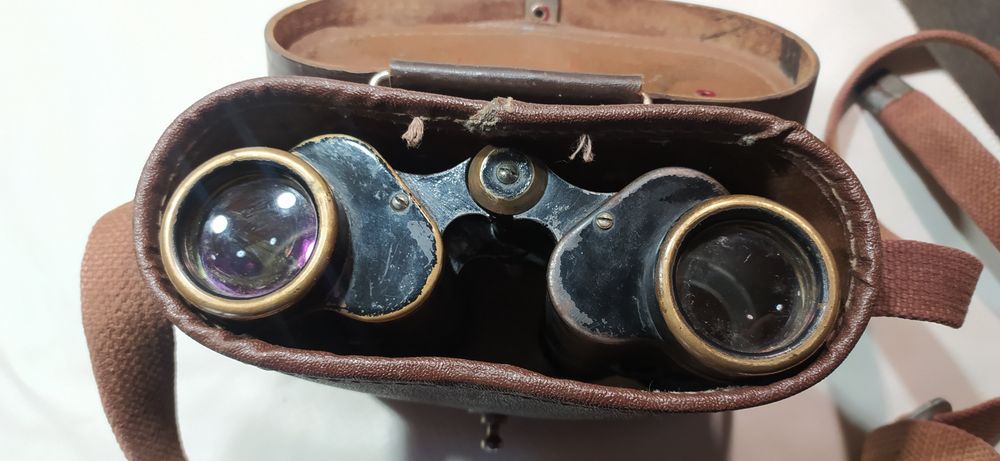 Бинокль армейский 6-30 с кофром, сетка