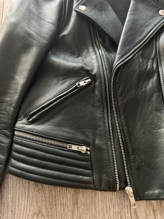 Шкіряна куртка maje 38р
