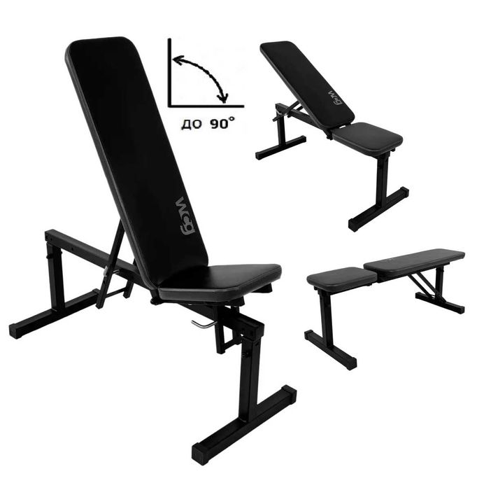 Скамья‼️Регулируемая 6-ти уровневая, Спинка достигающая 90 градусов‼️