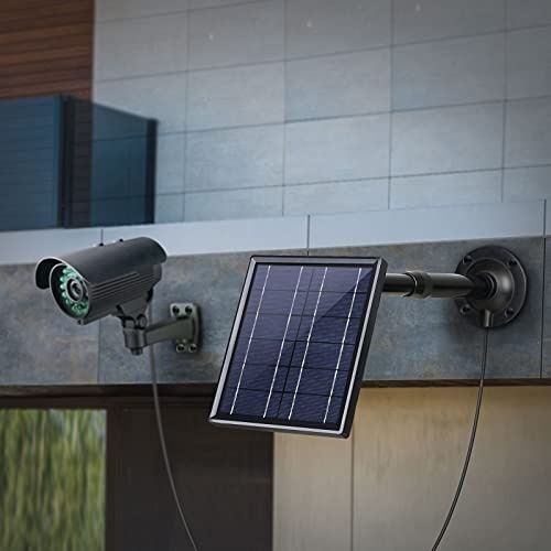 NOVOS! Painel solar p câmara a bateria, 5V 3,5W cabo micro USB 5M