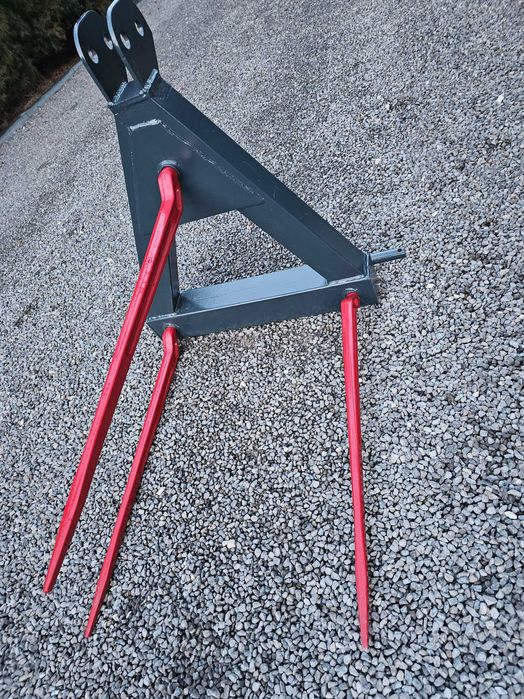 Podnośnik widły do bel słomy siana sianokiszonki balotów bali chwytak