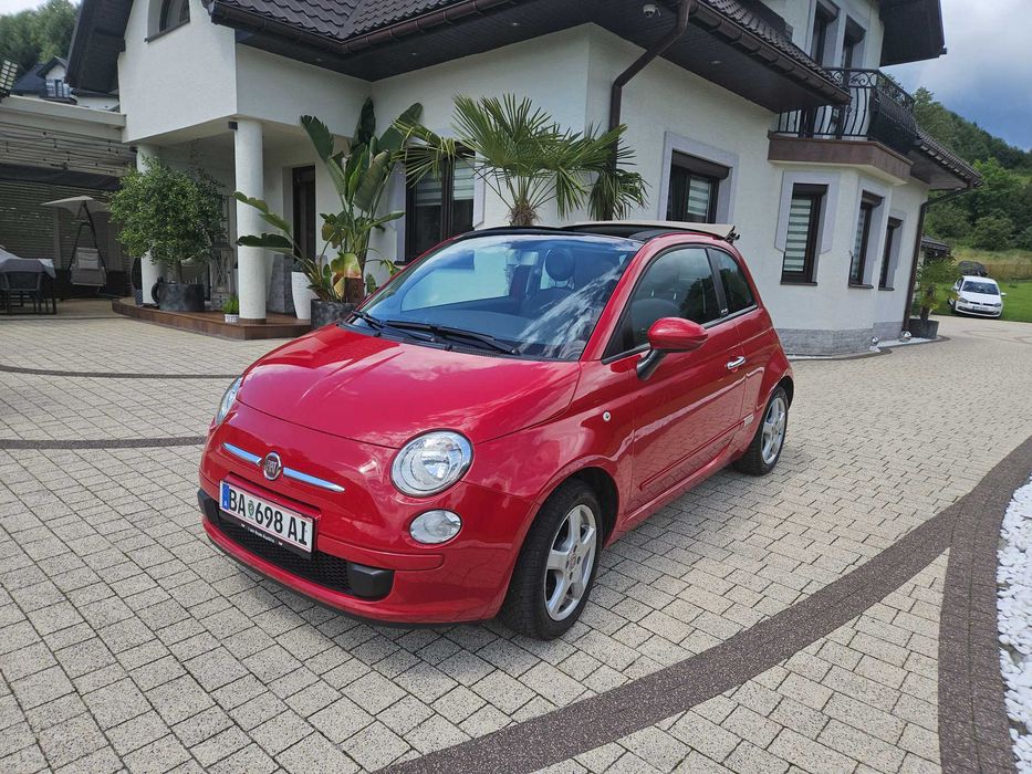 Fiat 500C 1.2 Benzyna 2013 Rok Cabrio