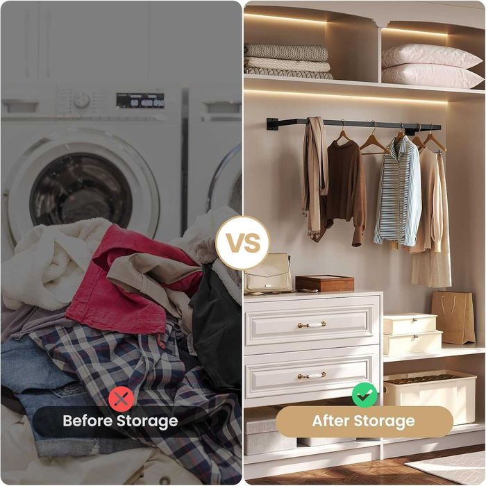 Nowy wieszak ścienny / haczyk / drążek / czarny / eSITURO !A1465!