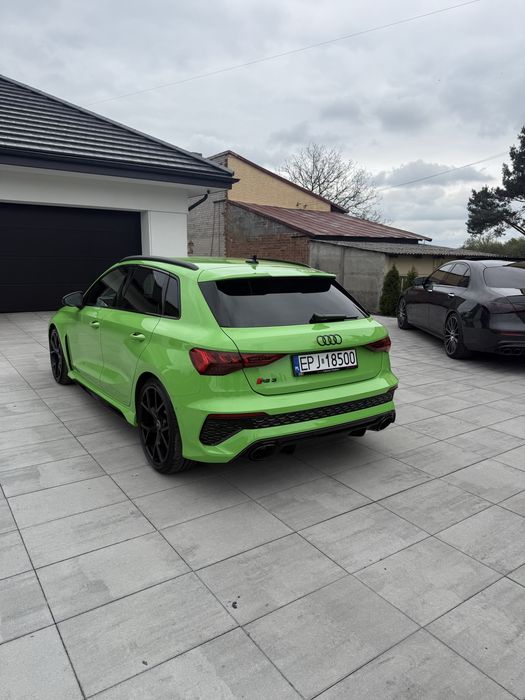 Audi RS3 sportback / wydech Rs / gwarancja 2028/Salon PL/ASO/FV