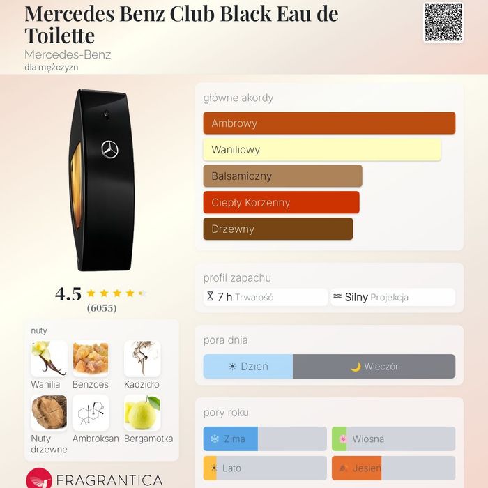 Mercedes Benz Club Black 100 ml woda toaletowa