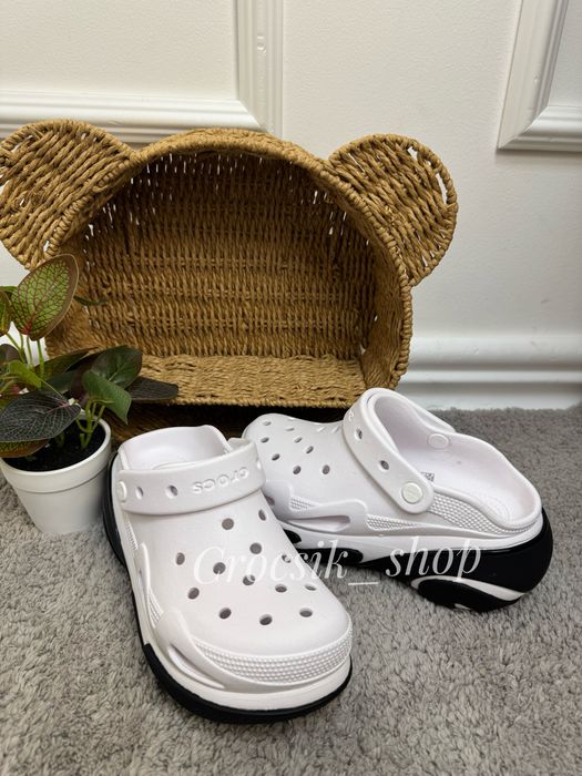 Жіночі крокси на платформі crocs Bubble Crush Clog