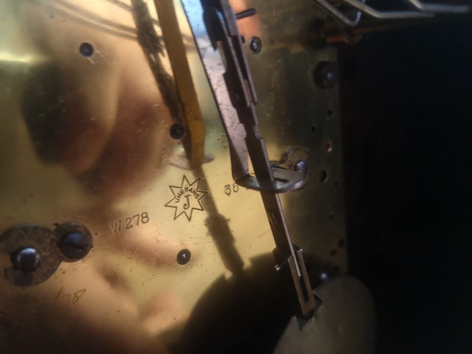 Zegar kominkowy Junghans