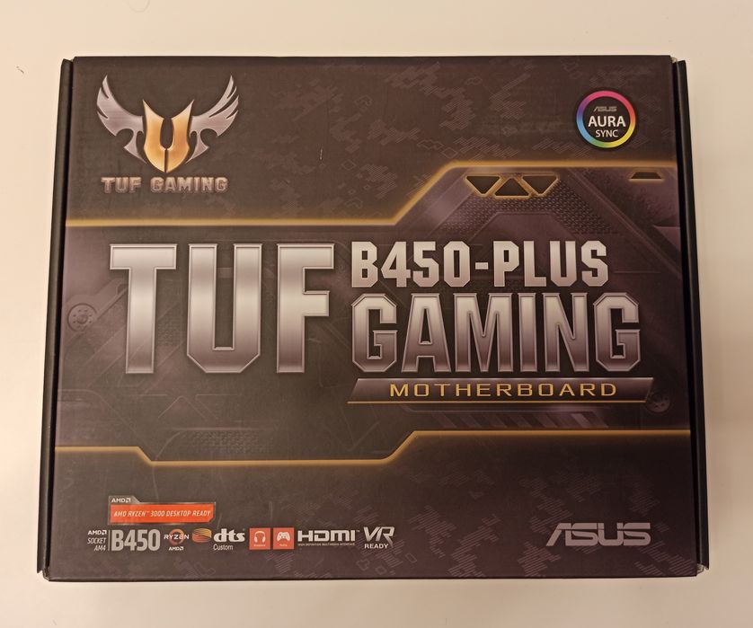 Комплект AMD AM4: Asus TUF GAMING B450-PLUS + AMD Ryzen 5 5500