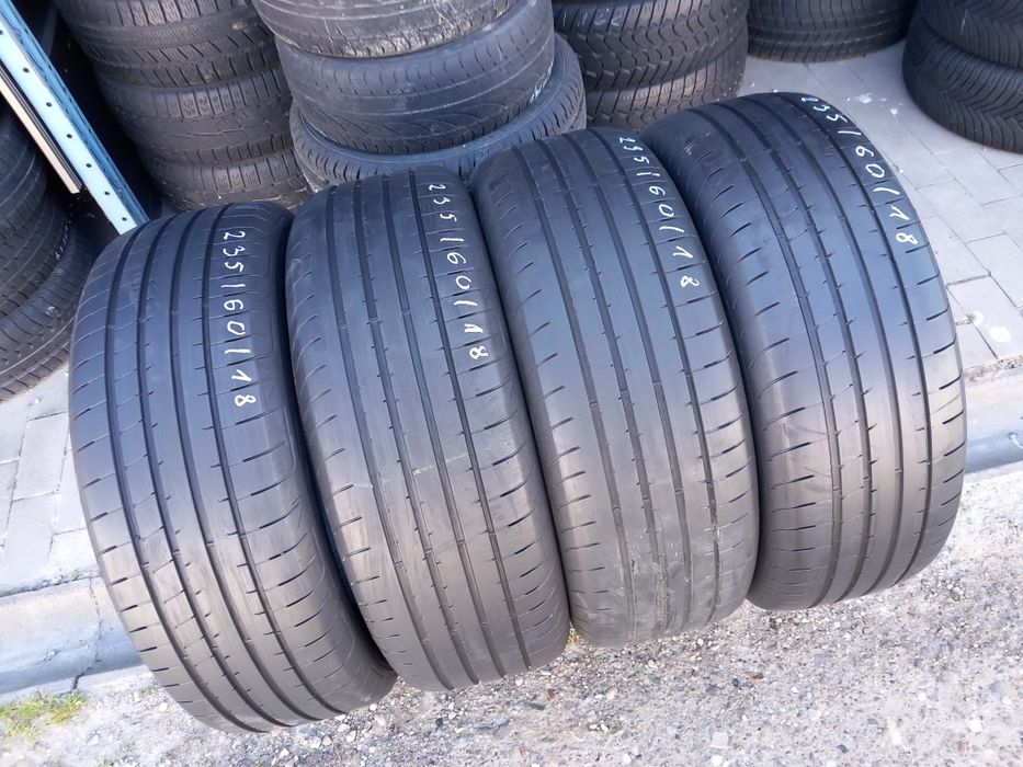 4x Opony Używane Letnie 235/60R18 Goodyear