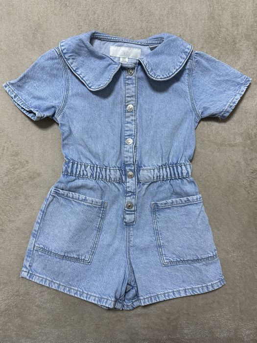 Джинсовий комбінезон zara 104
