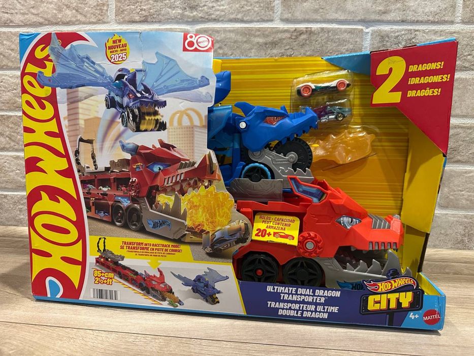 Ігровий набір Mattel Hot Wheels City Транспортер-трансформер