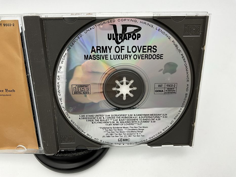 Army of Lovers Massive Luxury Overdose CD, Pop 1991