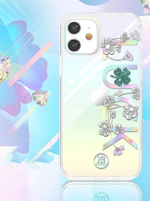 Kingxbar Lucky Series etui ozdobione oryginalnymi Kryształami Swarovsk