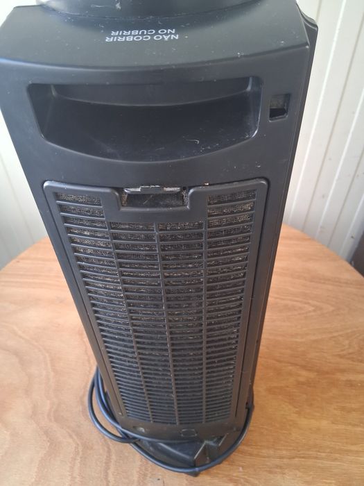 Termoventilador da flama ,faz quente e vento