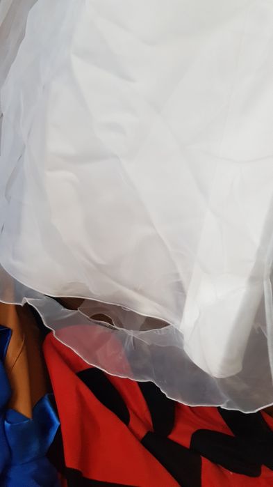 Suknia ślubna biała +dodatki