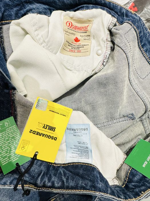 Dsquared2 spodnie jeansowe męskie