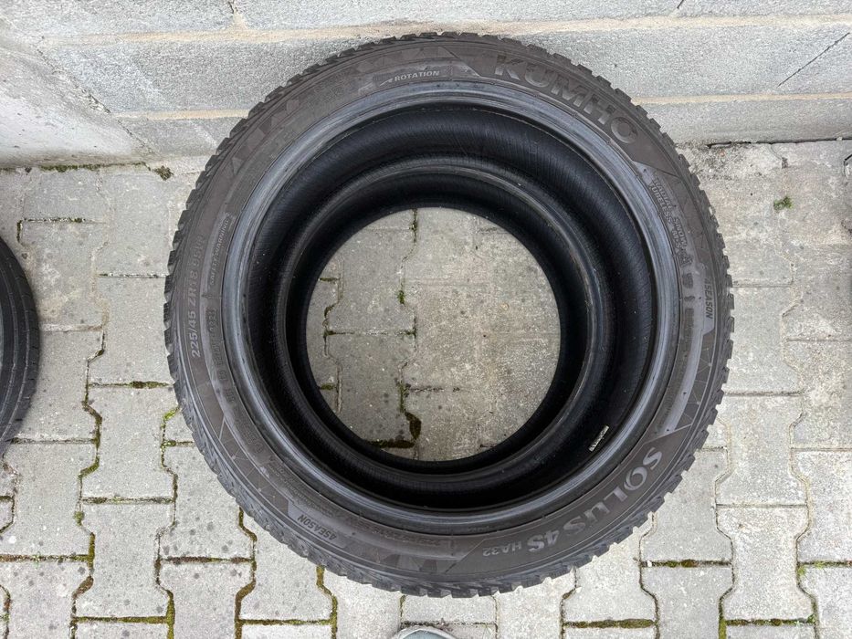 2 pneus 225/45 r18 semi novos