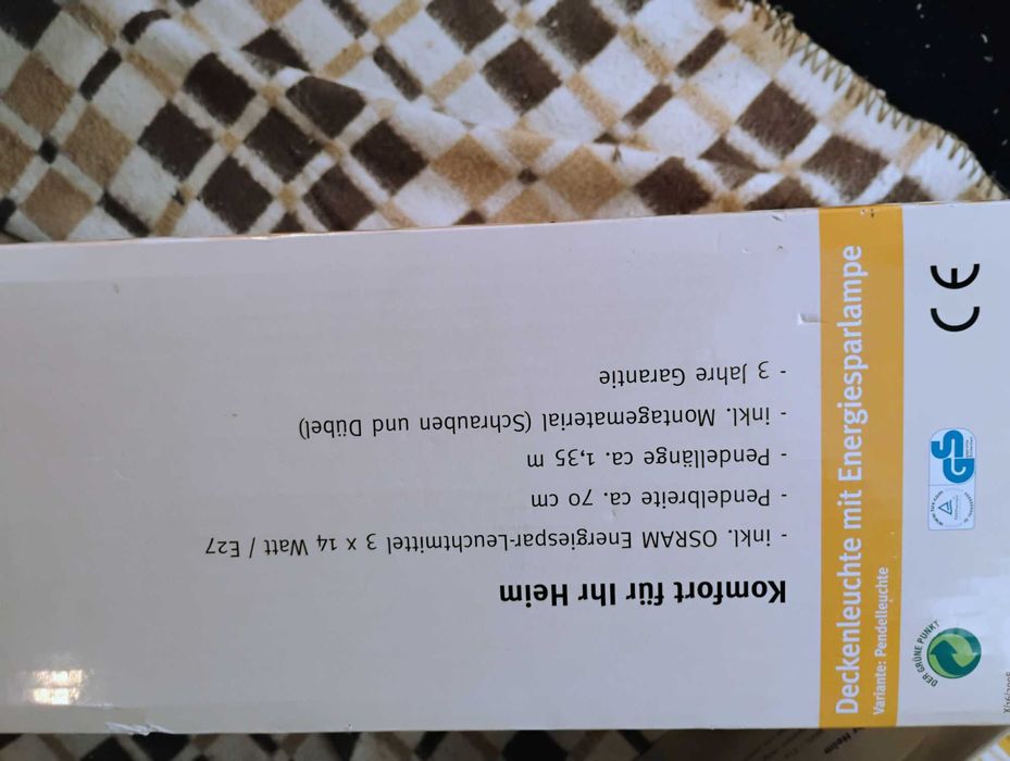 Lampa sufitowa nowa, Casalux