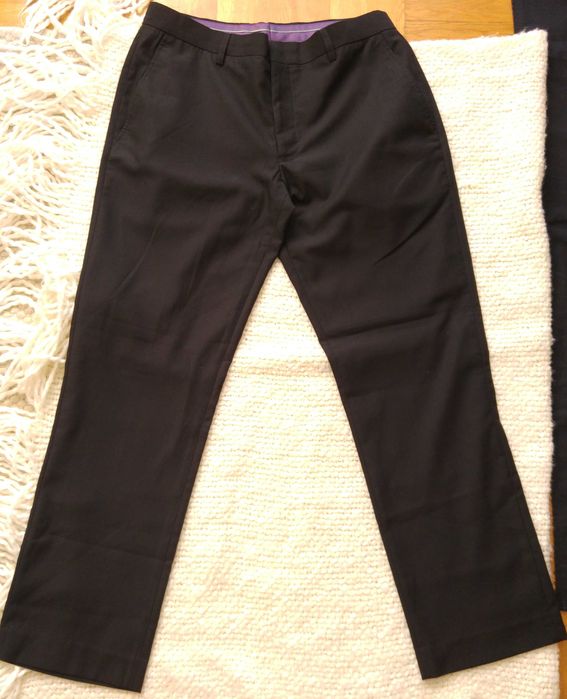 spodnie męskie czarne