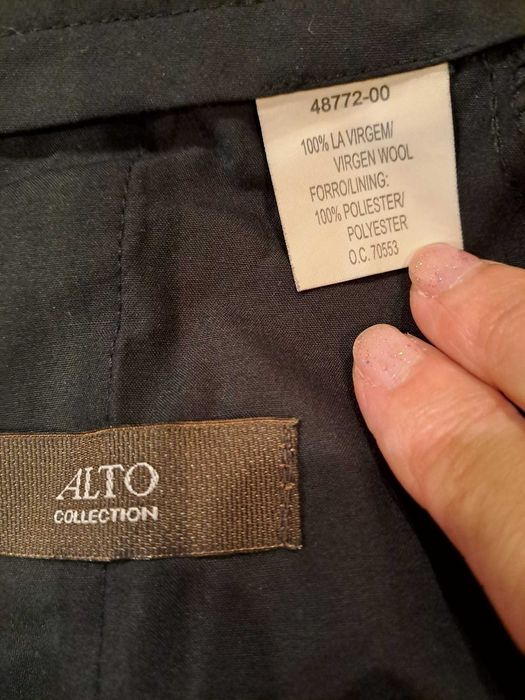 Fato Homem - ALTO -Antracite