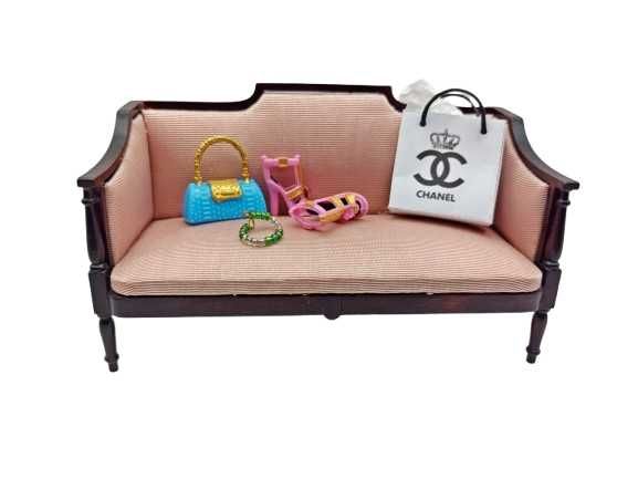 Sofá Miniatura para   bonecas