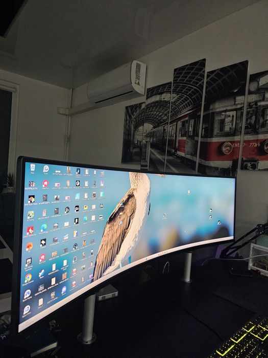 Monitor Samsung 49 cali  3840x1080 sprawny.