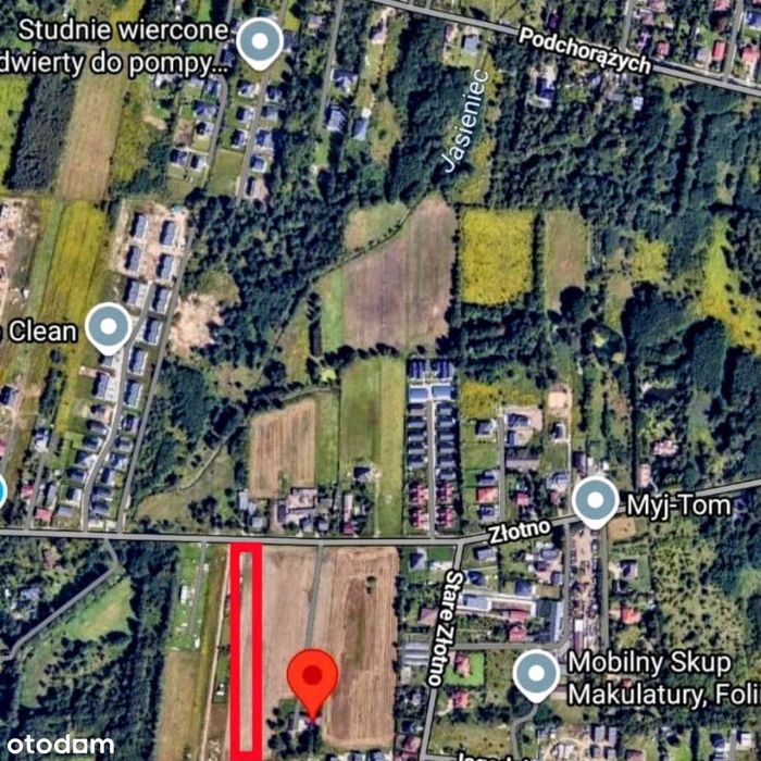 Złotno -Atrakcyjna duża działka 10.000 m² bezpośrednio przy ul. Złotno! - Widok 2