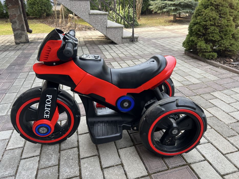 BABY MIX POLICE motocykl led mp3