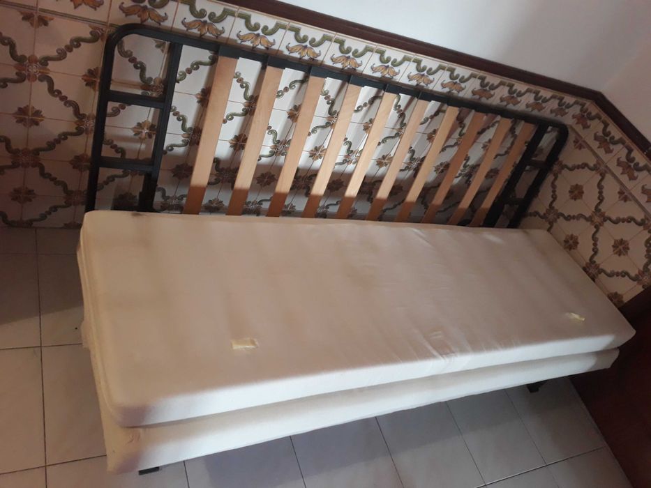 Sofá-cama 3 lugares