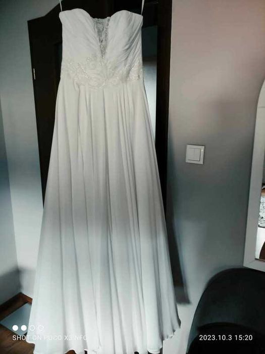 Suknia ślubna S/M Regulowana