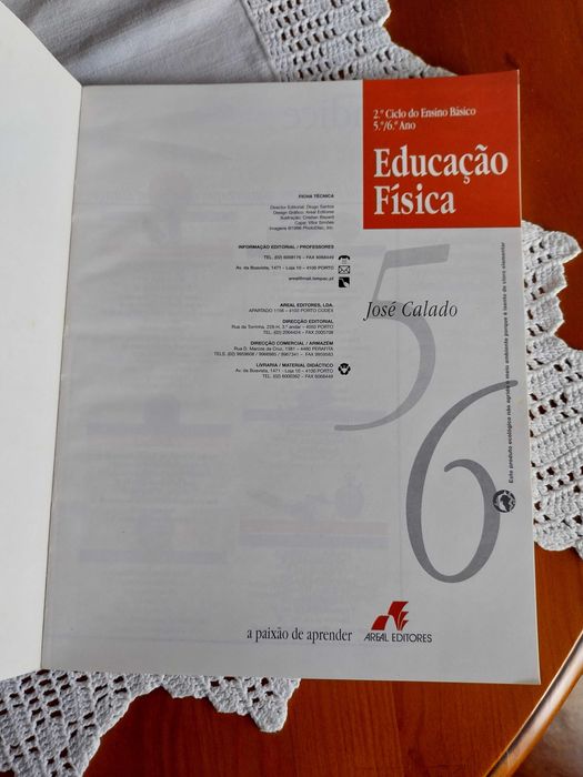 Manual de Educação Física, 2º Ciclo - 5º e 6º ano, Areal Editores