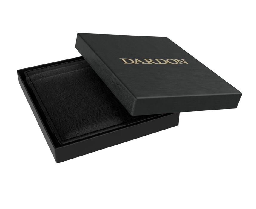 Portfel Męski Dardon Magic Wallet Skóra RFID Czarny
