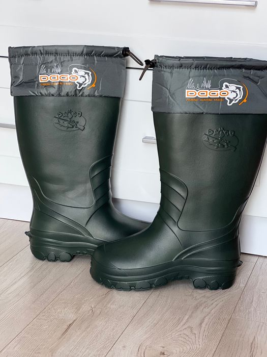 Сапоги мужские на рыбалку до -30, подойдут на широкую ногу