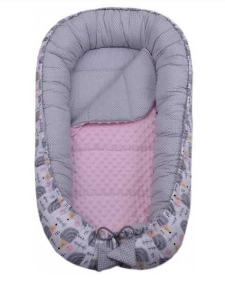 Kokon Dwustronny Medi Partners Jeżyki Super wygoda niemowlaka 7651