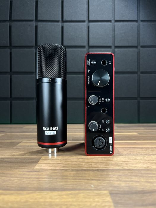 focusrite scarlett solo 3rd gen - Купити студійне обладнання