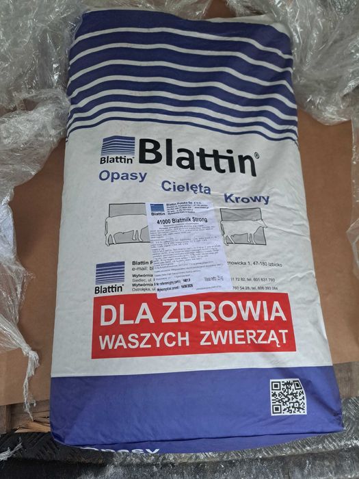 *Blattinmilk Strong*Krowa Mleczna 25kg*Dostawa Gratis