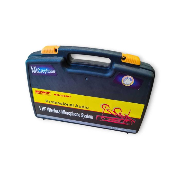 Power Acoustics WM-3000PT (VHF) – Sistema sem fios 1 canal