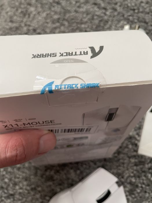 Ігрова мишка Attack Shark X11 | Бездротова + RGB док-станція