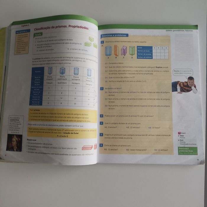 Mat 6, vol 1 e 2, manual mat., 6° ano