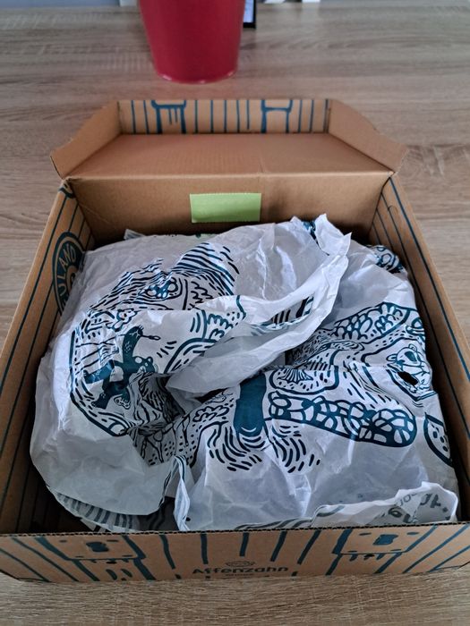 Affenzahn Mid Boot Vegan Comfy Shark zimowe trzewiki barefoot 23