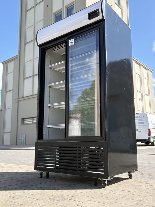 Witryna chłodnicza czarna 1100 L  Transport + Gwarancja