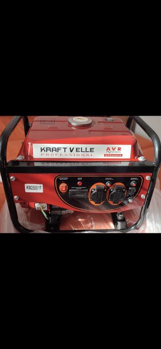 Генератор Kw 2500/1f.  1.7-2.3кВт бензиновий электрогенератор купить