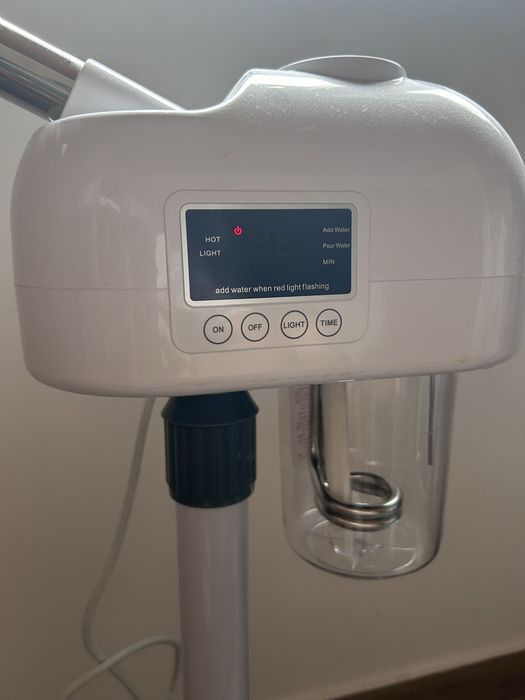 endo vaporizador facial digital com ozono da marca profissional RickiParodi